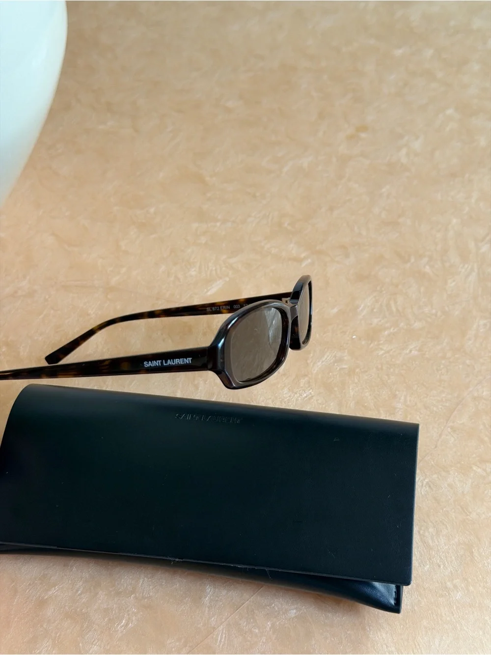 Saint Laurent Sunglasses in Dark Havana
